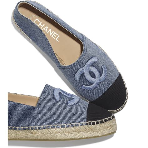 cheap chanel espadrilles shoes|Chanel espadrilles denim.